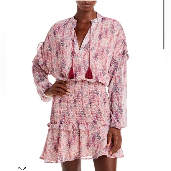 Aqua Dresses & Skirts - AQUA Abstract Print Mini Dress SMALL